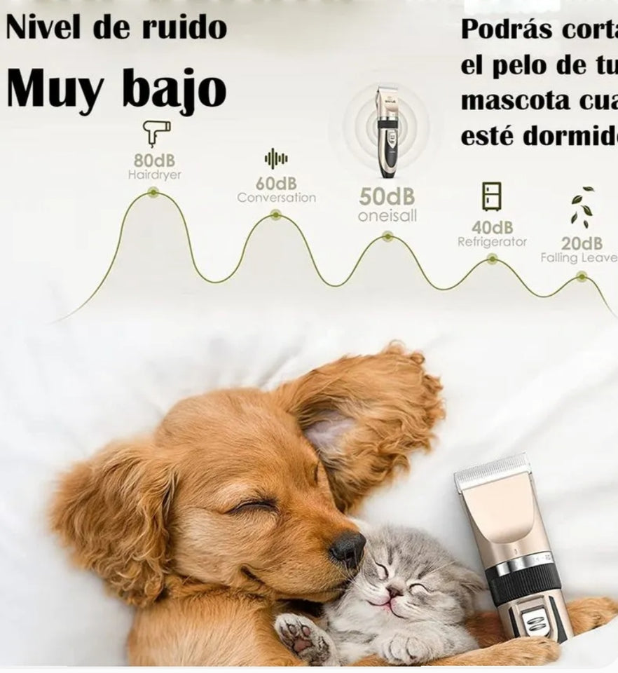 KIT CORTADORA DE PELO PARA MASCOTA