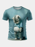 CAMISETA DE MANGA CORTA CON ESTAMPADO